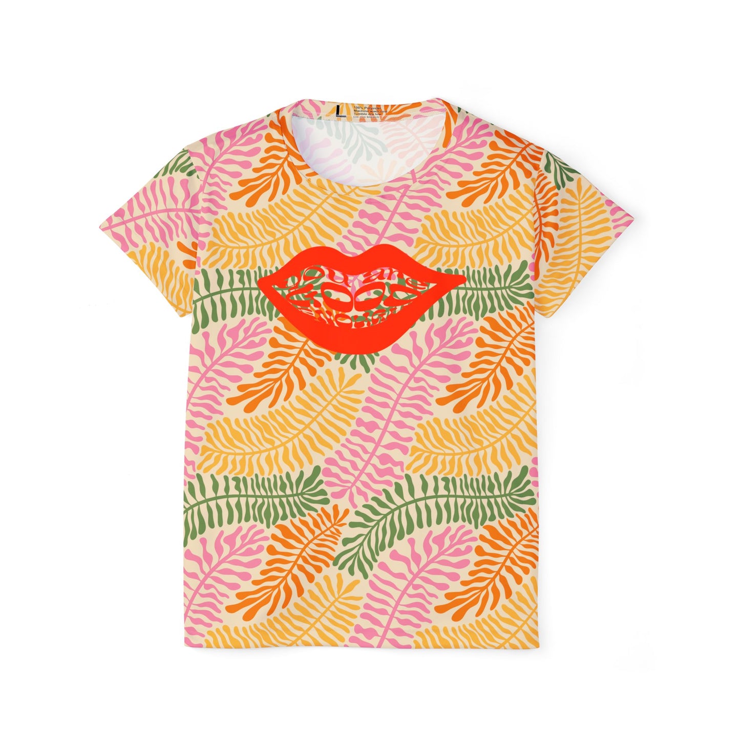 Tropical Mossy colorful active shirt