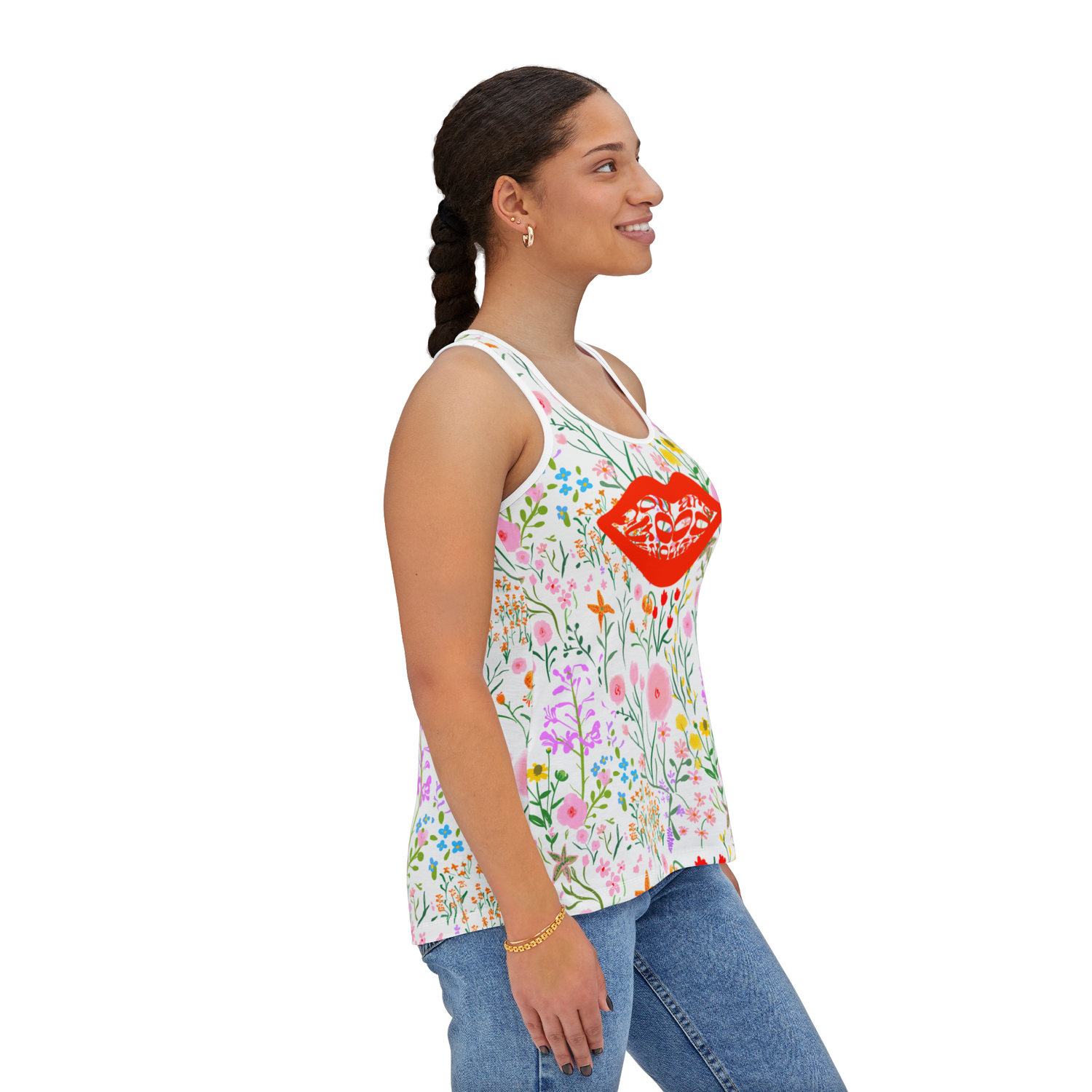 Floral Print Tank Tops