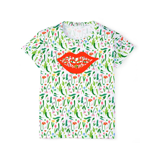 Playful Floral Sports Jersey for Women, Cute Summer Athletic Shirt, Trendy Workout Top, Stylish Casual Tee, Perfect for Gift or Sports [...]
